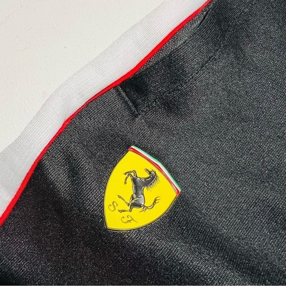 Puma Ferrari Men's Black Track Pants - Picture 3 of 8